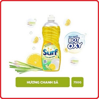 Nước Rửa Chén Surf Hương tắc dịu nhẹ chai 750g