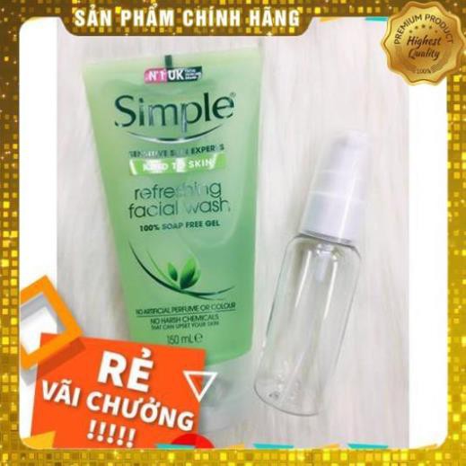 SỮA RỬA MẶT SIMPLE Kind To Skin Moisturising Facial Wash 150ML