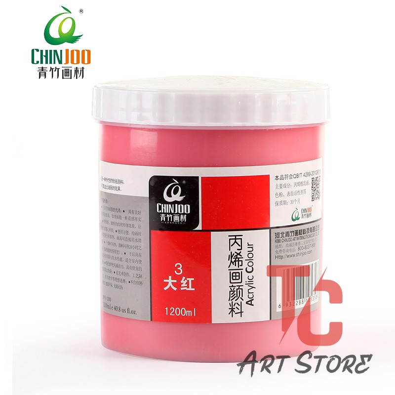 Màu Acrylic Chinjoo 1.2 Lít (1200ml) - Acrylic Colour