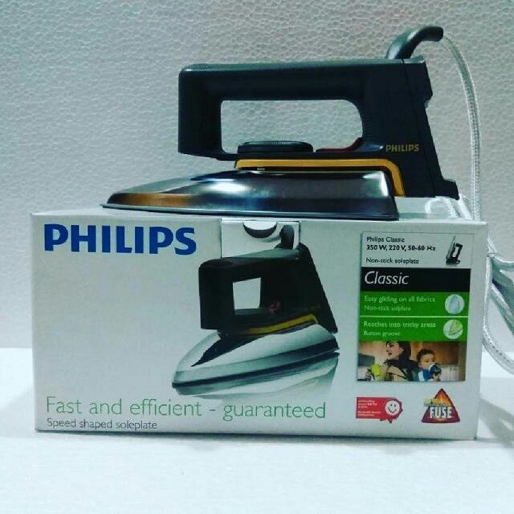 Bàn Ủi Khô Philips HD1172 - Hàng Chính Hãng, Bảo Hành 24 tháng.