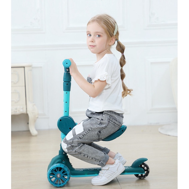 Xe Scooter 3in1 Triple One Way Phù Hợp Cho Trẻ Từ 2-12 Tuổi - Home and Garden