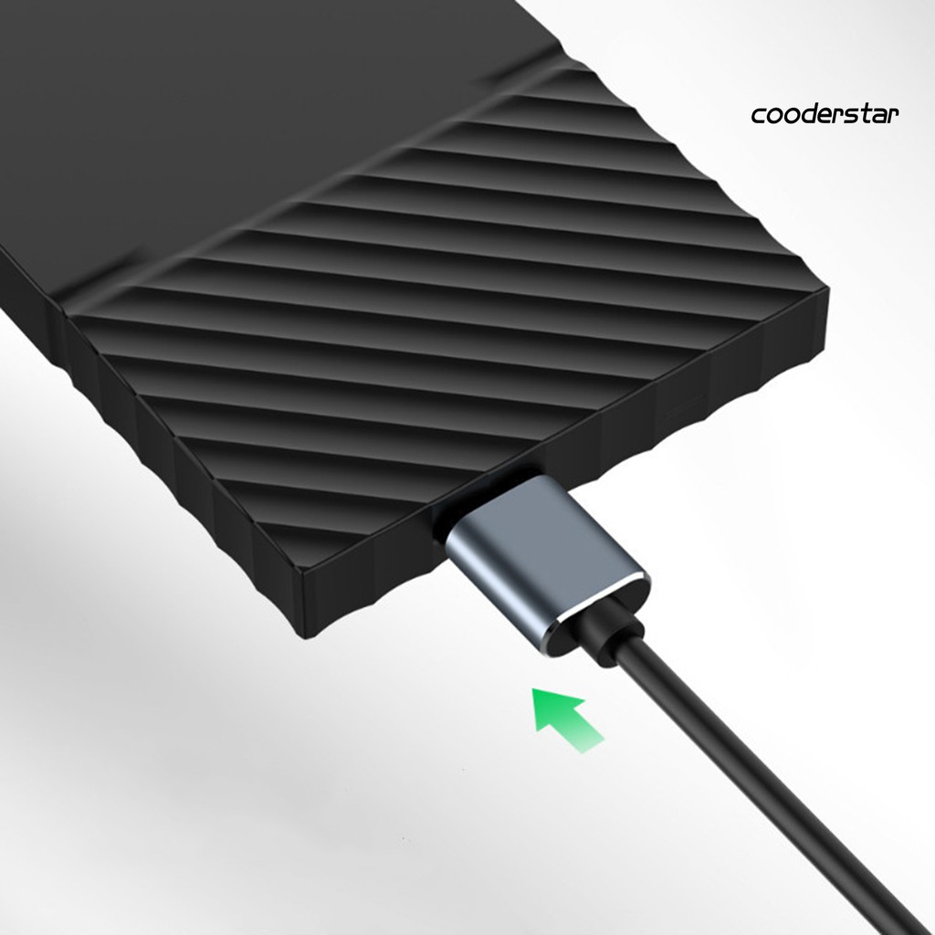 Dây cáp ổ cứng 50 / 100 / 150cm Usb 3.1 Type-C sang Usb 3.0 Micro-Usb 5gbps cho máy tính để bàn