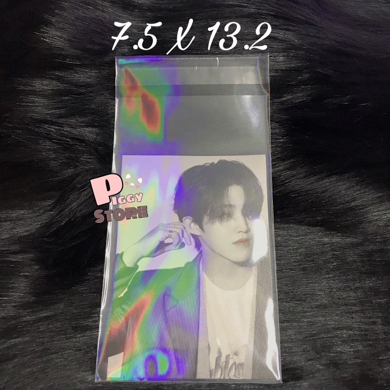 Sleeve/Bọc Mini Photocard/Thẻ Bài/Anime Hologram nhiều mẫu size 7.5x13.2cm (Có Dán)