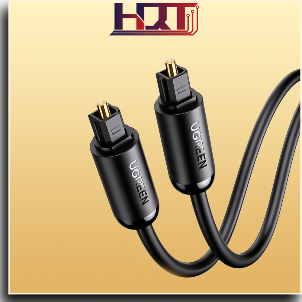 Cáp audio quang Toslink Optical hỗ trợ âm thanh 5.1/ 7.1 dài 1-3m UGREEN 70890