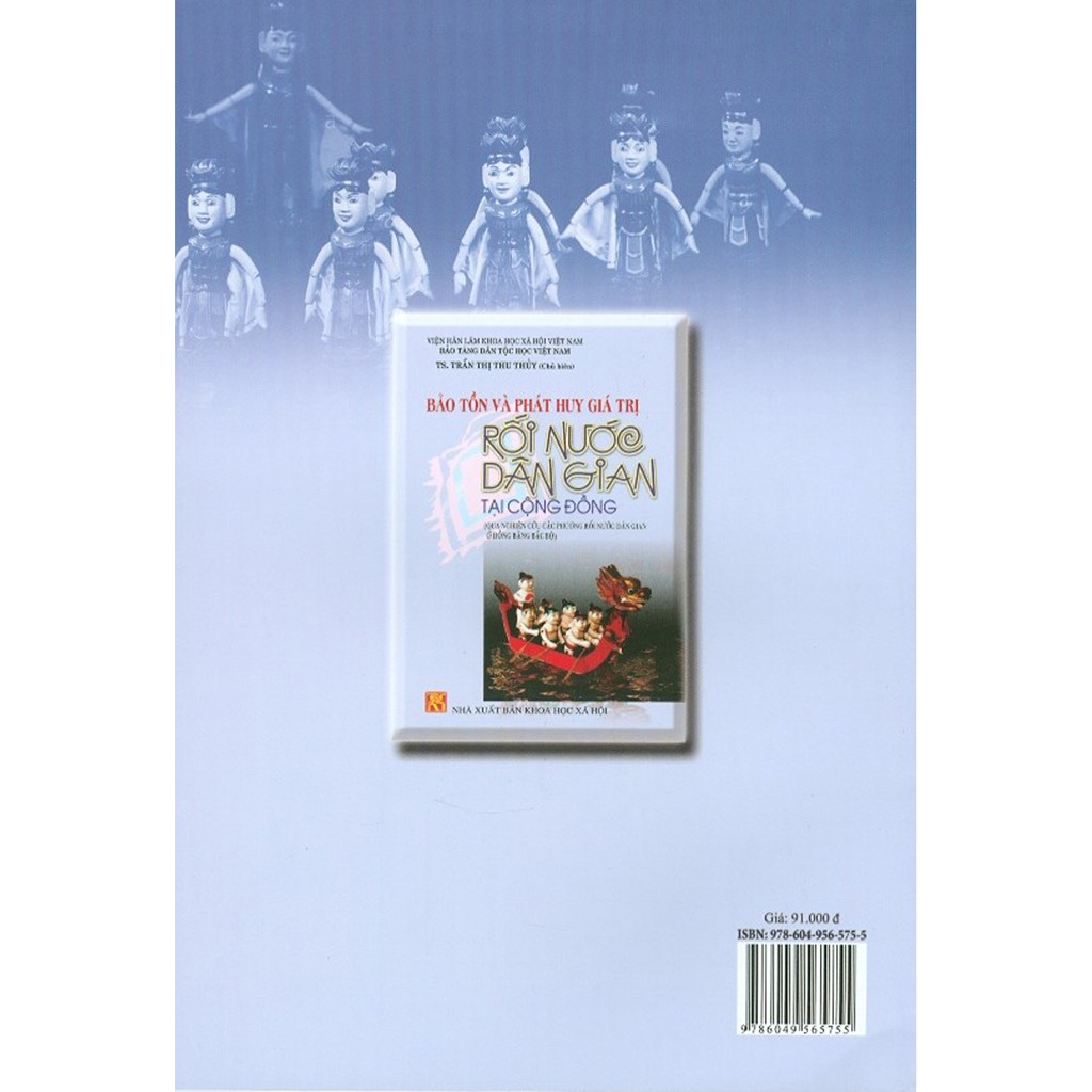 Sách - Bảo Tồn Và Phát Huy Giá Trị Rối Nước Dân Gian Tại Cộng Đồng (Qua Nghiên Cứu Các Phường Rối Nước Dân Gian...