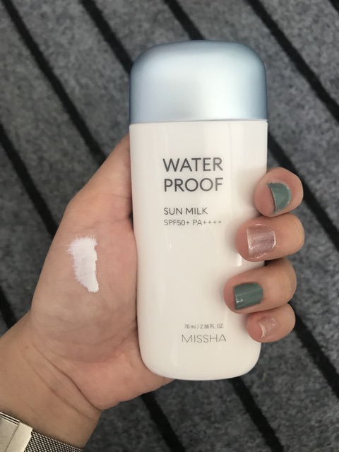 Kem Chống Nắng Chống Trôi Missha All-Around Safe Block Waterproof Sun Milk SPF50+ PA++++ 70ml