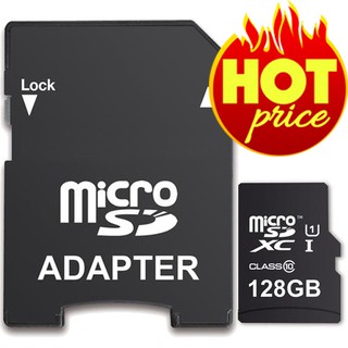 thẻ nhớ 128gb - micro sdxc 128gb - tặng kèm áo thẻ