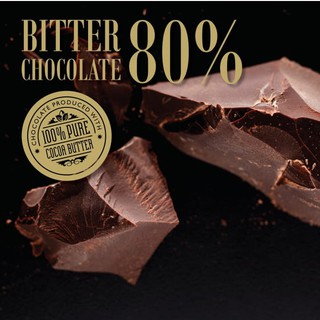 Socola đắng, chocolate belcholat đen đắng 80% cacao / thanh 1000g