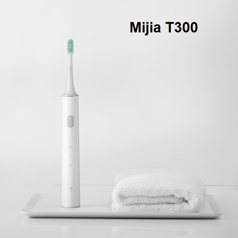 Bàn Chải Điện Xiaomi Mijia T300, Mijia T500 Cao Cấp, Chải Sạch Vượt Trội So Với Bàn Chải Thường