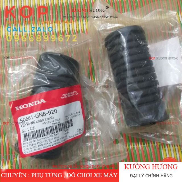 Cao su để chân xe DREAM WAVE hàng chính hãng honda