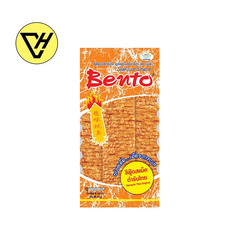 Snack mực tẩm gia vị Thái Bento 6g