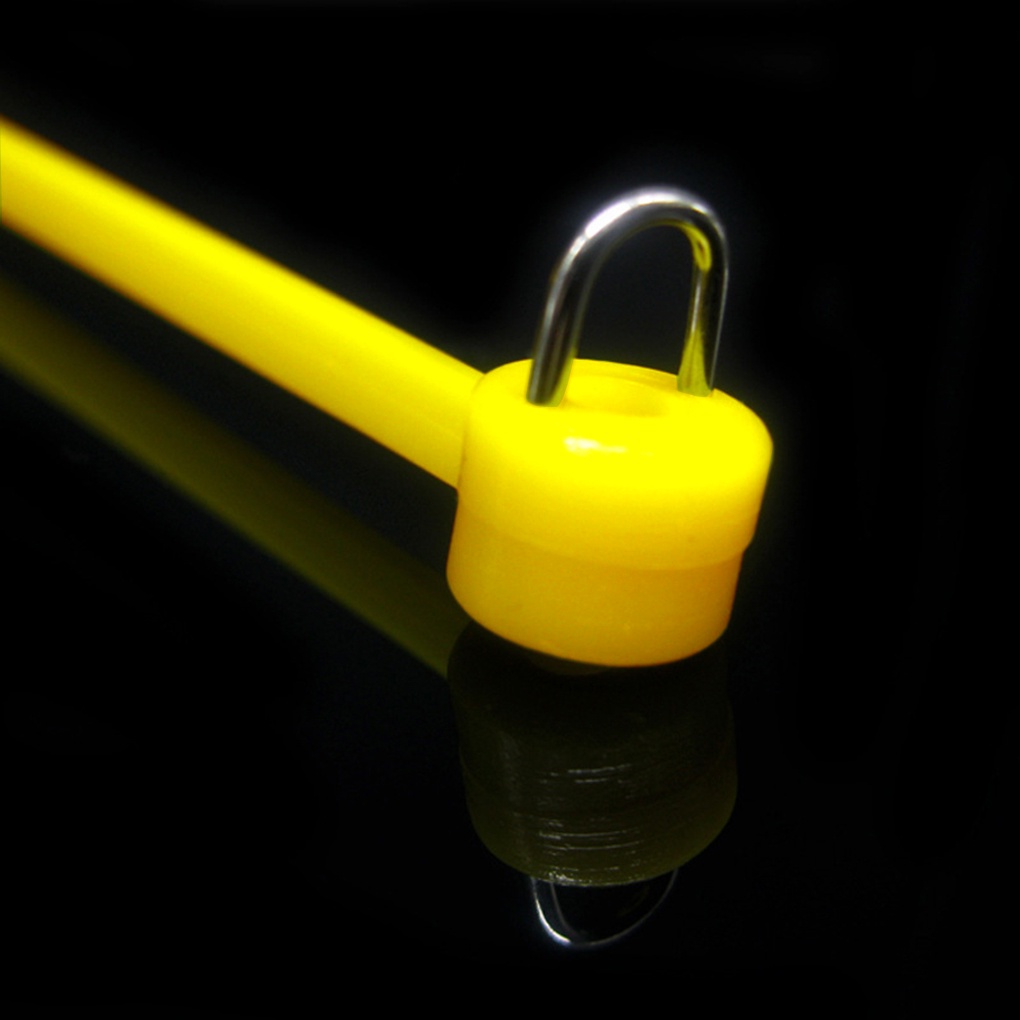 Cần câu cá mini trên băng 33cm nhựa vàng cho trẻ em mới bắt đầu