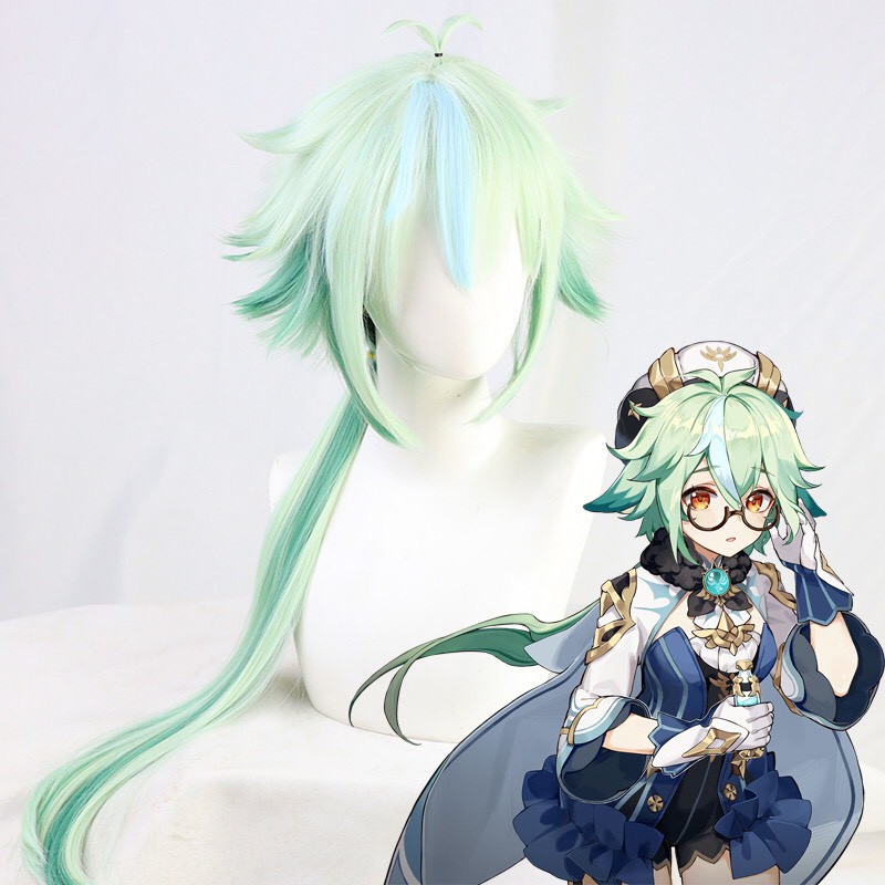 Tóc giả cosplay Sucrose Genshin Impact