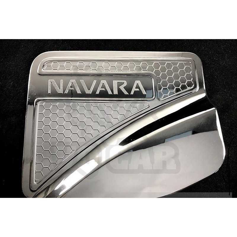 Nắp xăng Navara MẠ CROM