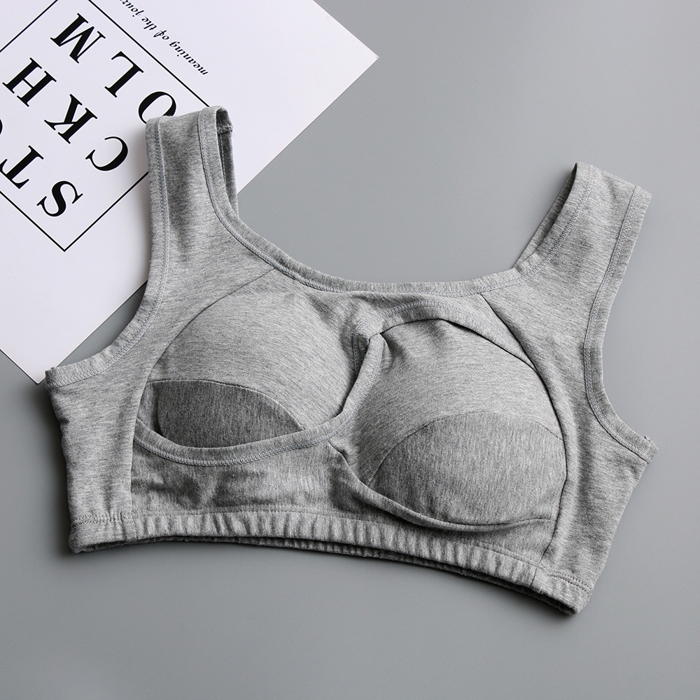 Áo ngực tập thể thao thiết kế không đường may chất liệu thoáng khí chống chảy xệ