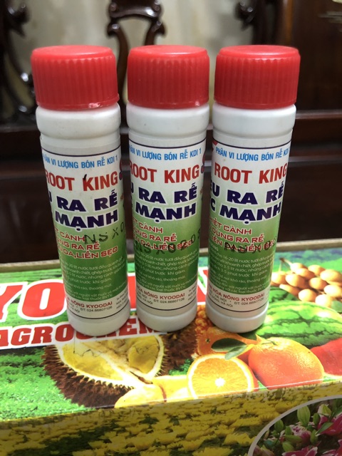 Kích thích Ra rễ cực mạnh cho Hoa Lan Root king / cây cảnh Roots new (ống 20ml)