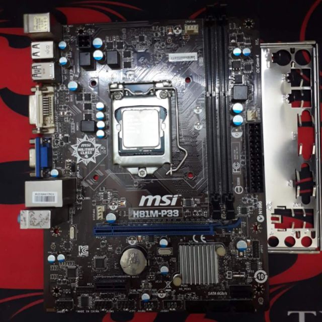 MSI H81M-P33 GIÁ CHỈ TỪ 380K