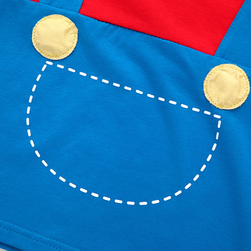 Bộ đồ hóa trang Mario cho bé xinh xắn