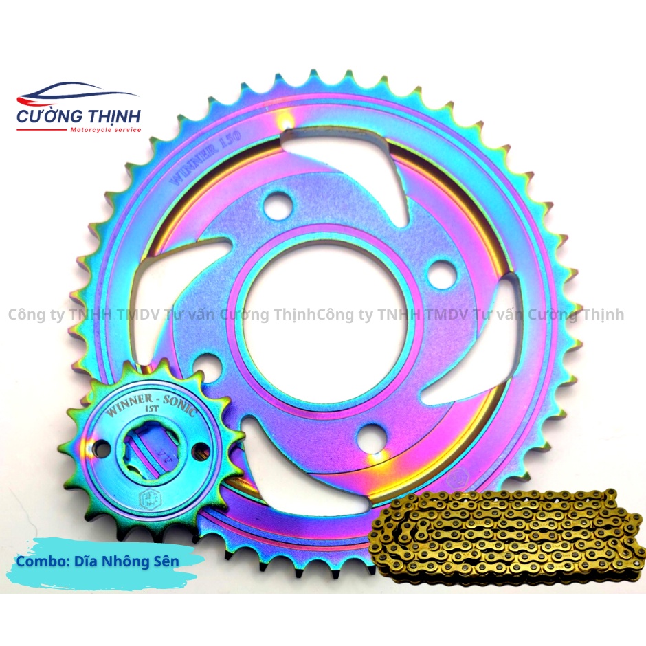 Nhông sên dĩa Winner v1 - winner v2