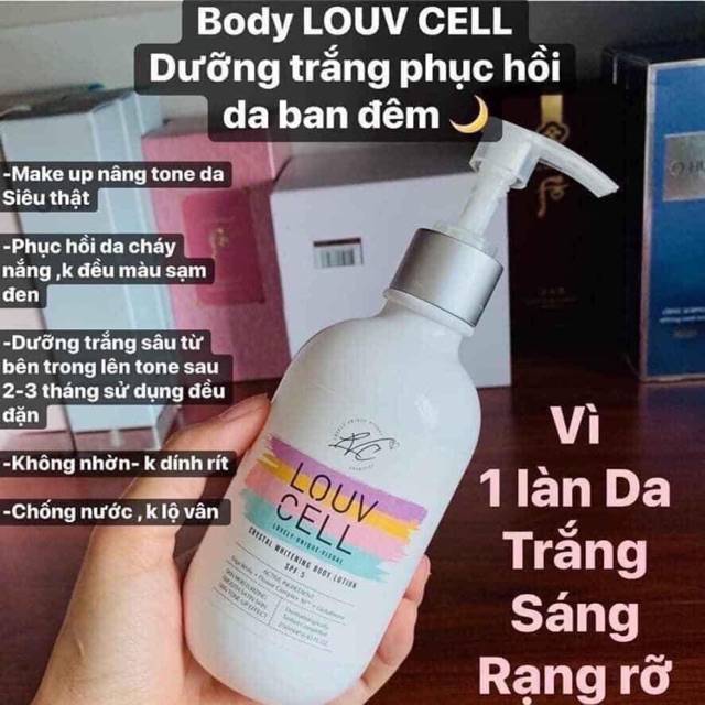 Kem dưỡng trắng Body LOUV CELL