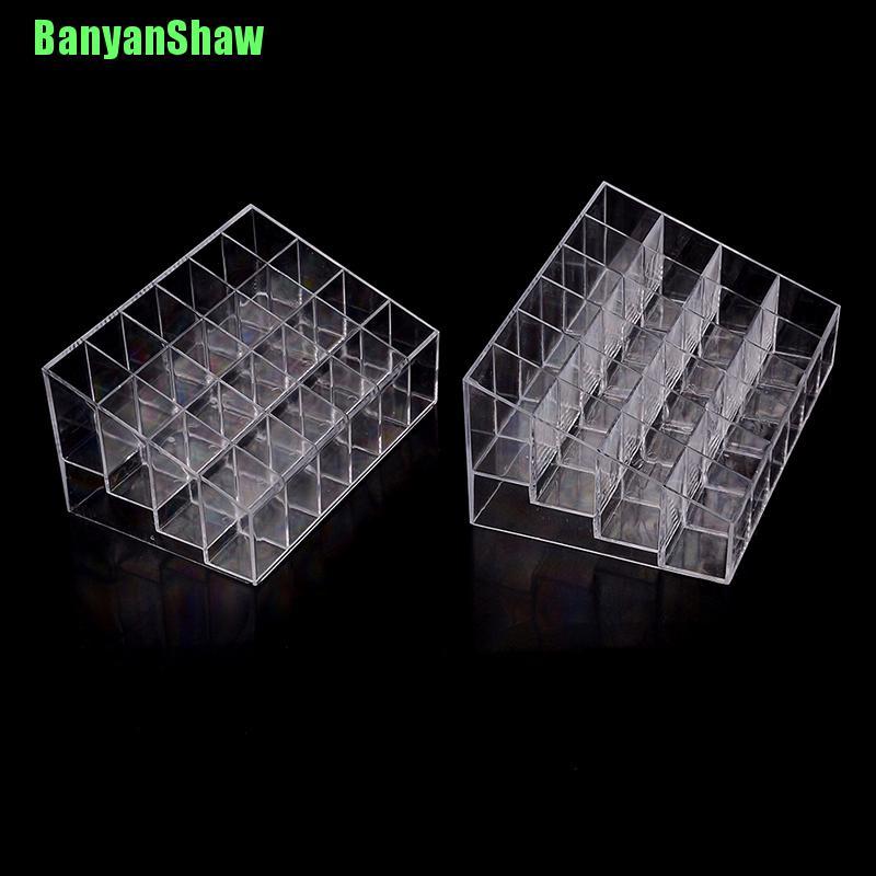 (hàng Mới Về) Giá Đỡ Trưng Bày Son Môi 24 / 36 / 40 Bằng Nhựa Acrylic Tiện Dụng | BigBuy360 - bigbuy360.vn