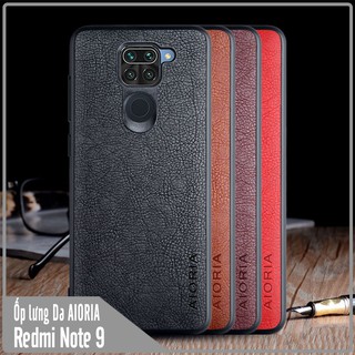 Ốp lưng cho Redmi Note 9 - Redmi 10X Da AIORIA Chống sốc