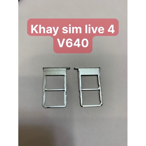 Khay sim Vnsmart Live4 (V640) xanh lá,trắng,đen