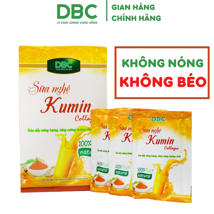 Sữa nghệ KUMIN Collagen Nano Curcumin 300g Dùng Thay Tinh Bột Nghệ, Làm Đẹp Da, Giảm Đau Dạ Dày