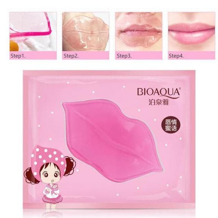 (hàng Mới Về) Mặt Nạ Môi Bioaqua Giúp Dưỡng Ẩm Và Làm Trắng Hiệu Quả | BigBuy360 - bigbuy360.vn