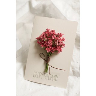 Thiệp Hoa Khô Handmade