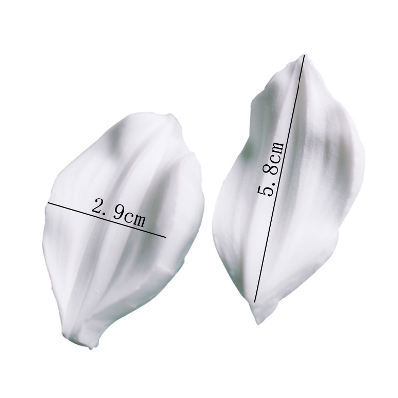 Khuôn Silicone Tạo Hình Cánh Hoa Mẫu Đơn Trang Trí Bánh