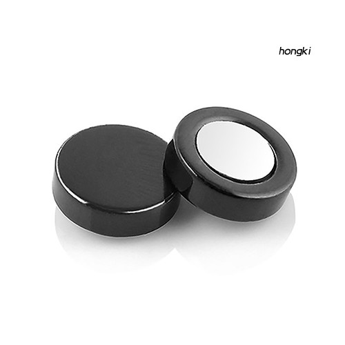 (Hàng Mới Về) 1 Cặp Bông Tai Nam Châm Tròn Không Cần Xỏ Lỗ Cho Nam