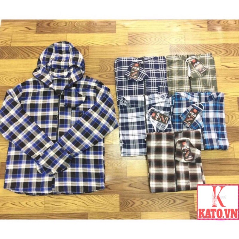 Áo chống nắng Kẻ Caro nam nư 2 lớp tăng kèm khẩu trang, Thoáng mát chống tia UV FREE SIZE | BigBuy360 - bigbuy360.vn