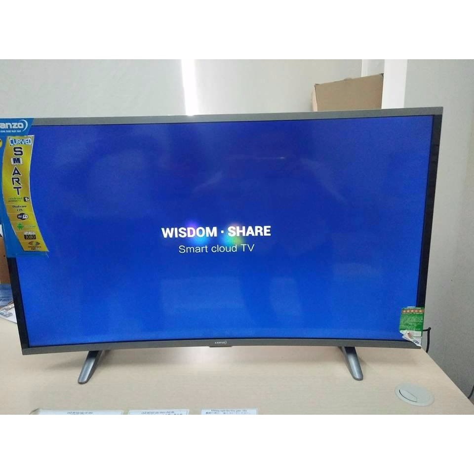 Tivi Asanzo 40 inch - 40CS6000T màn hình cong tích hợp truyền hình số mặt đất DVBT2