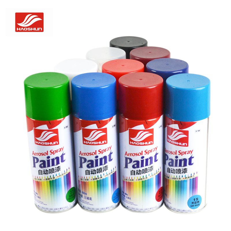 [ Loại Xịn ] Sơn Xịt Tay Ô tô Xe Máy Cao Cấp - Siêu Bóng, Mịn, Bám Dính Tốt - HAOSHUN Paint AZOZO