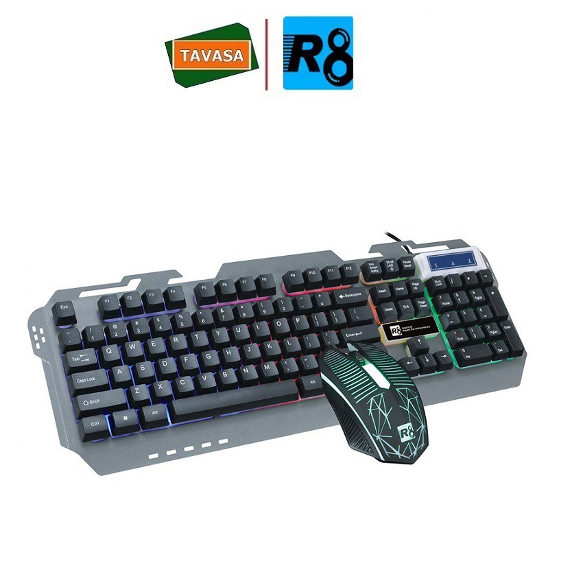 Bàn phím giả cơ Game Led R8 1922