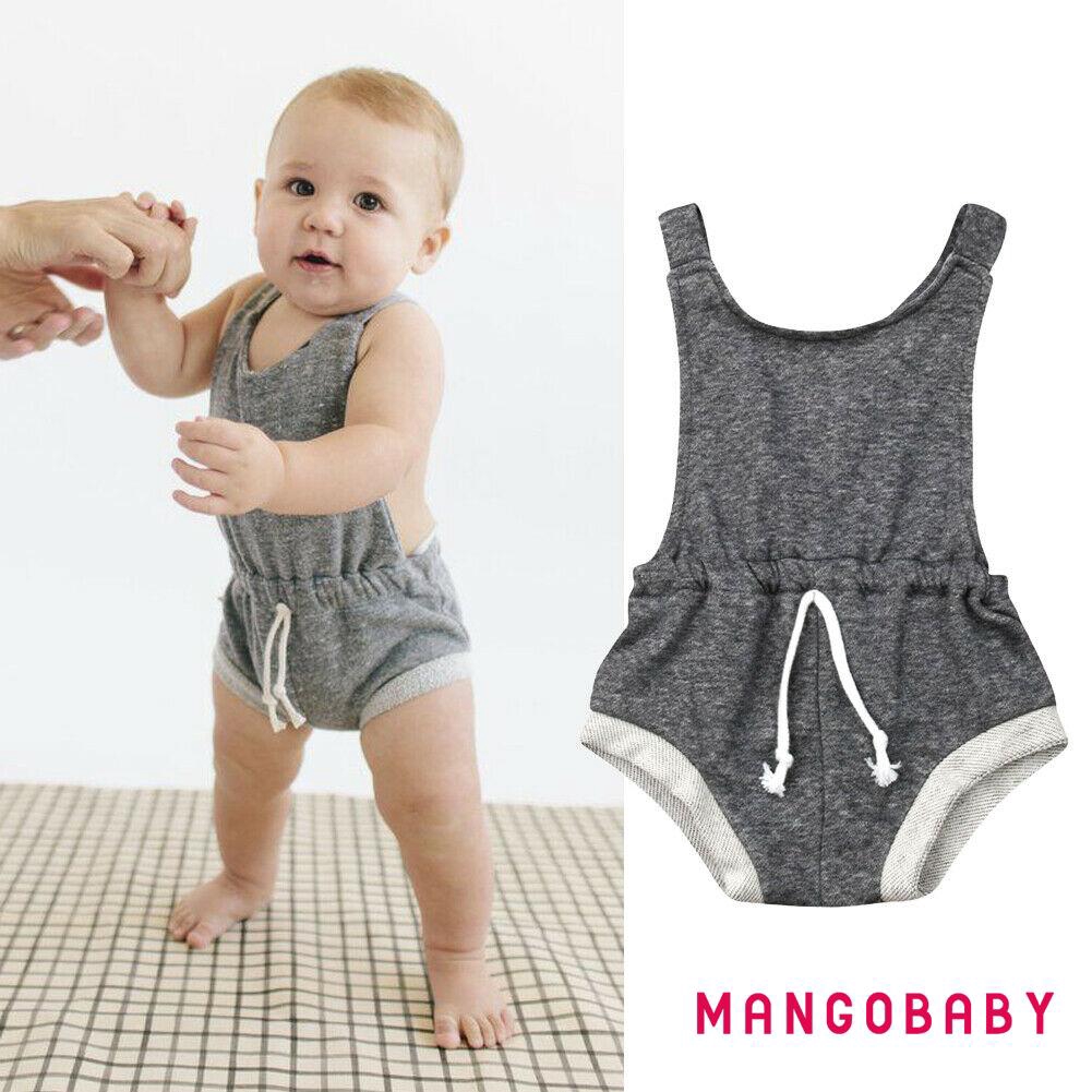 Jumpsuit Sát Nách Thiết Kế Hở Lưng Quyến Rũ Cho Bé