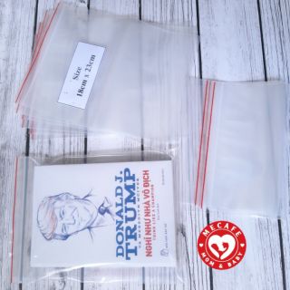 500gr Túi Zip Viền Đỏ các size