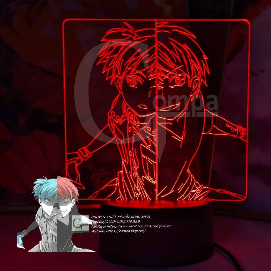 Đèn Ngủ Assassination Classroom Karma Akabane x Nagisa ShiotaASC9901 16 màu tùy chỉnh Compash