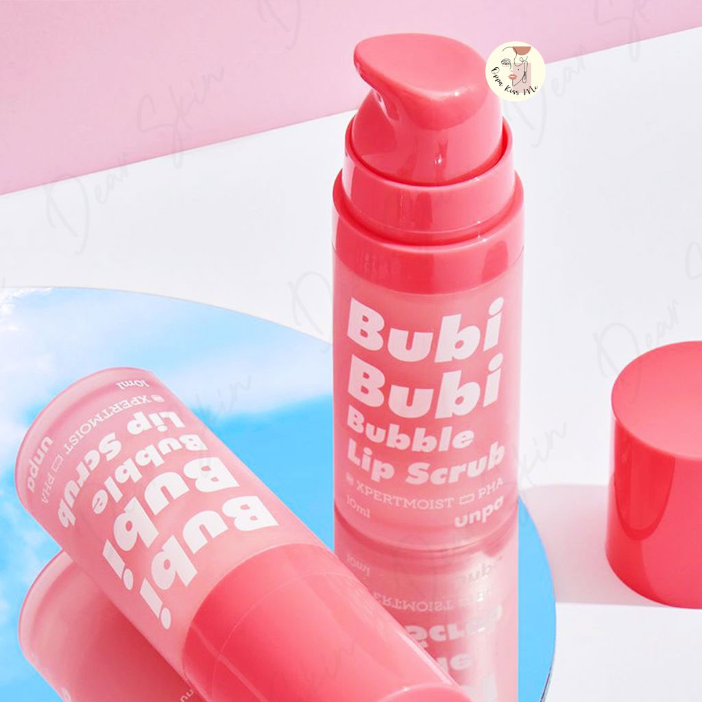 {CHÍNH HÃNG 100%} Tẩy Tế Bào Chết Môi Sủi Bọt Bubi Bubi Bubble Lip Scrub Unpa