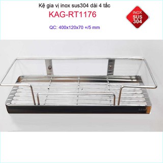 KỆ PHÒNG TẮM INOX KAG-RT1176