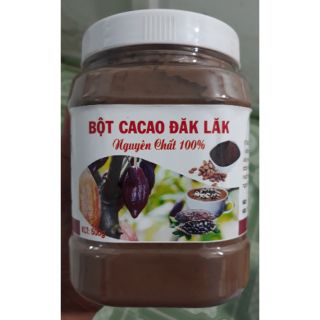 500g bôt cacao nguyên chất