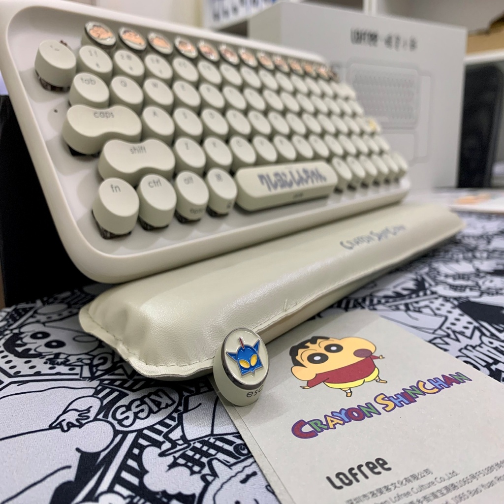 Bàn phím cơ Bluetooth phiên bản Shin cậu bé bút chì