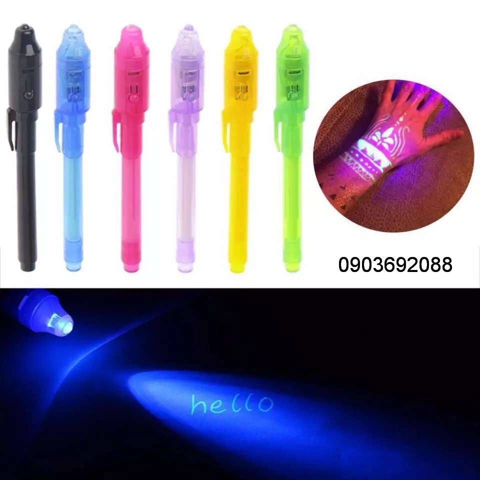 Bút Viết Tàng Hình - Magic Light Pen cho thông điệp bí ẩn