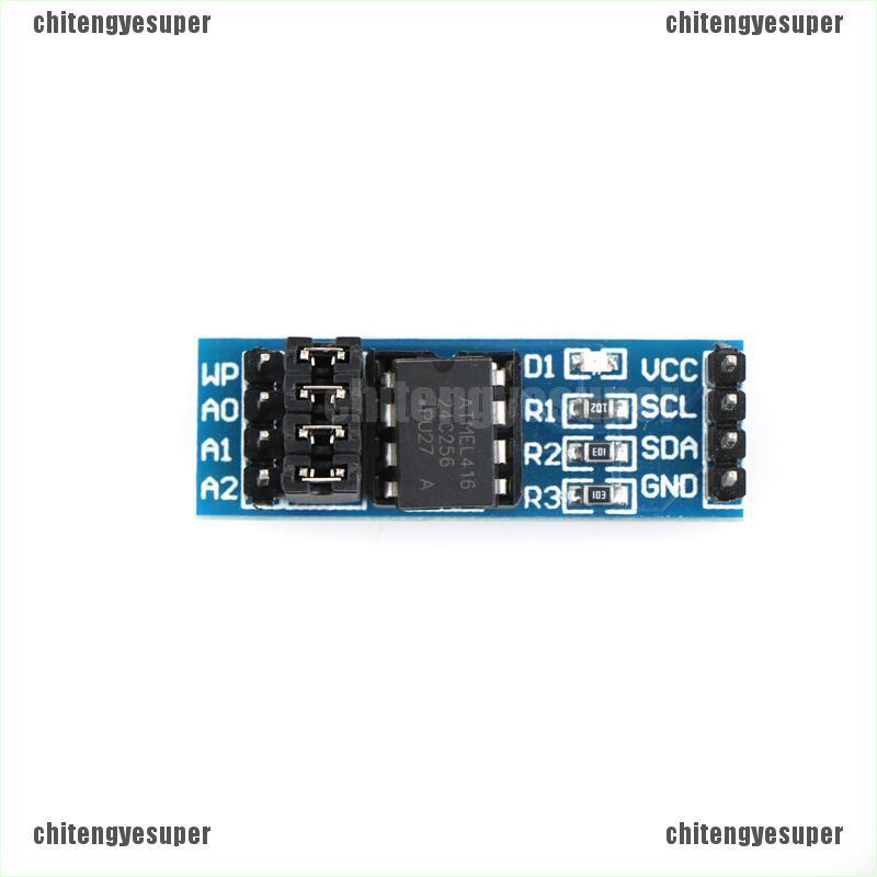 Mô Đun Lưu Trữ Dữ Liệu Chitengyuuuu At24C256 Serial I2C Dành Cho Arduino Pic Cgs