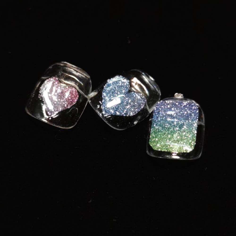 QQMALL Sticker Dán Móng Lấp Lánh DIY