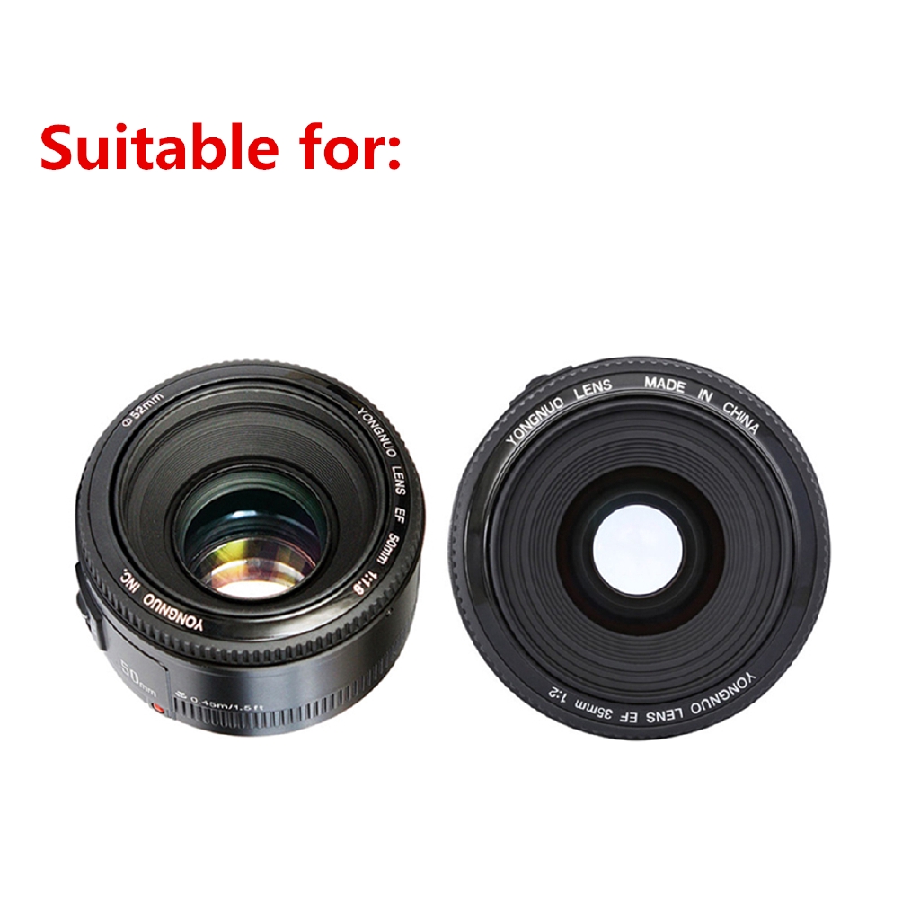 Mũ trùm ống kính gắn máy ảnh cao cấp chuyên dụng 52mm YongNuo YN 50mm f/1.8 và 35mm f/2.0 chất lượng cao