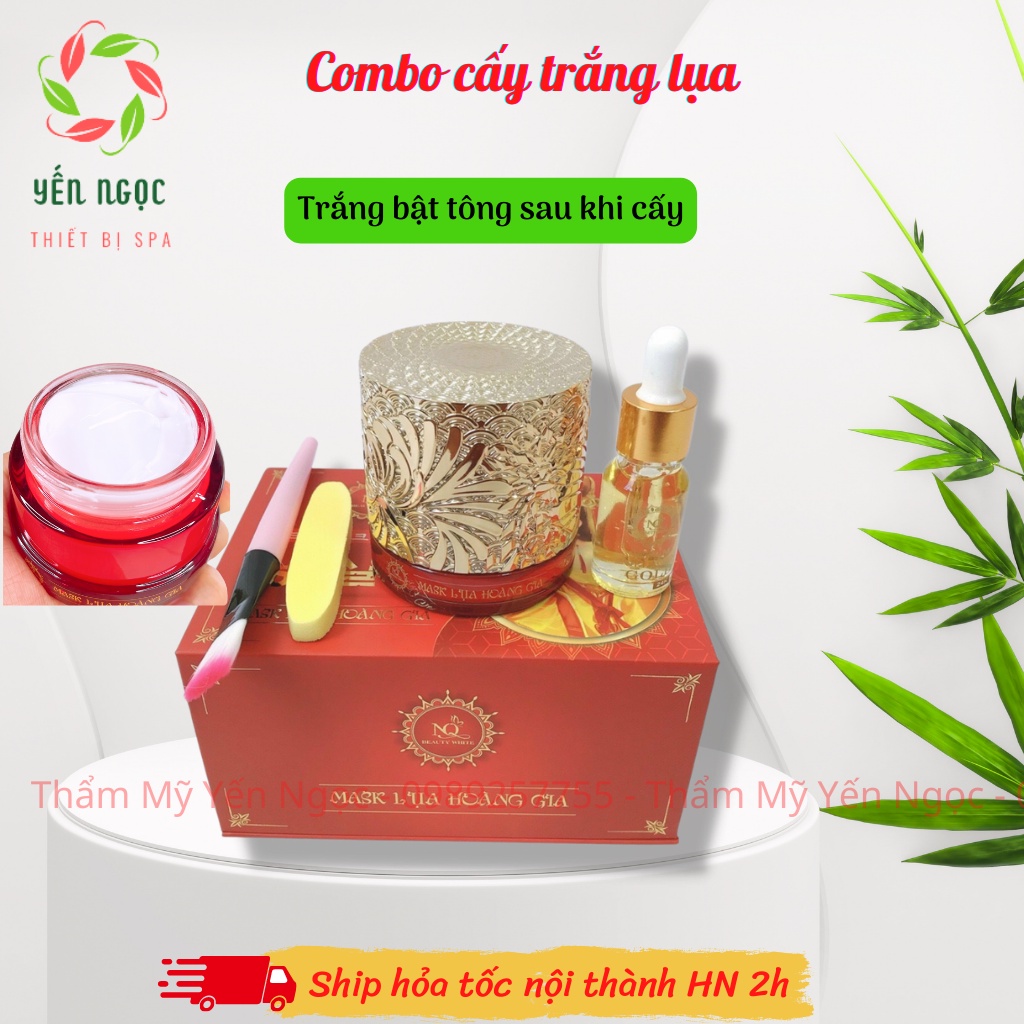Combo cấy trắng lụa cho spa và cá nhân