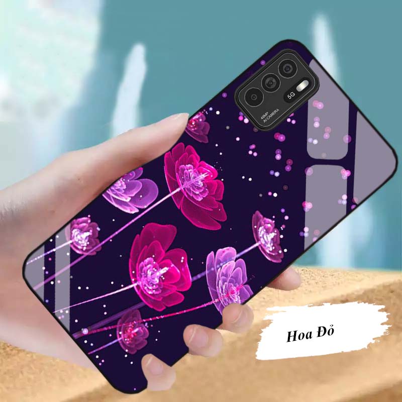 Ốp OPPO Reno 6, Reno 6Z, Reno 7 4G, Reno 7 5G , Reno 7z 5G Lưng Kính Cường Lực Cao Cấp Mới Nhất