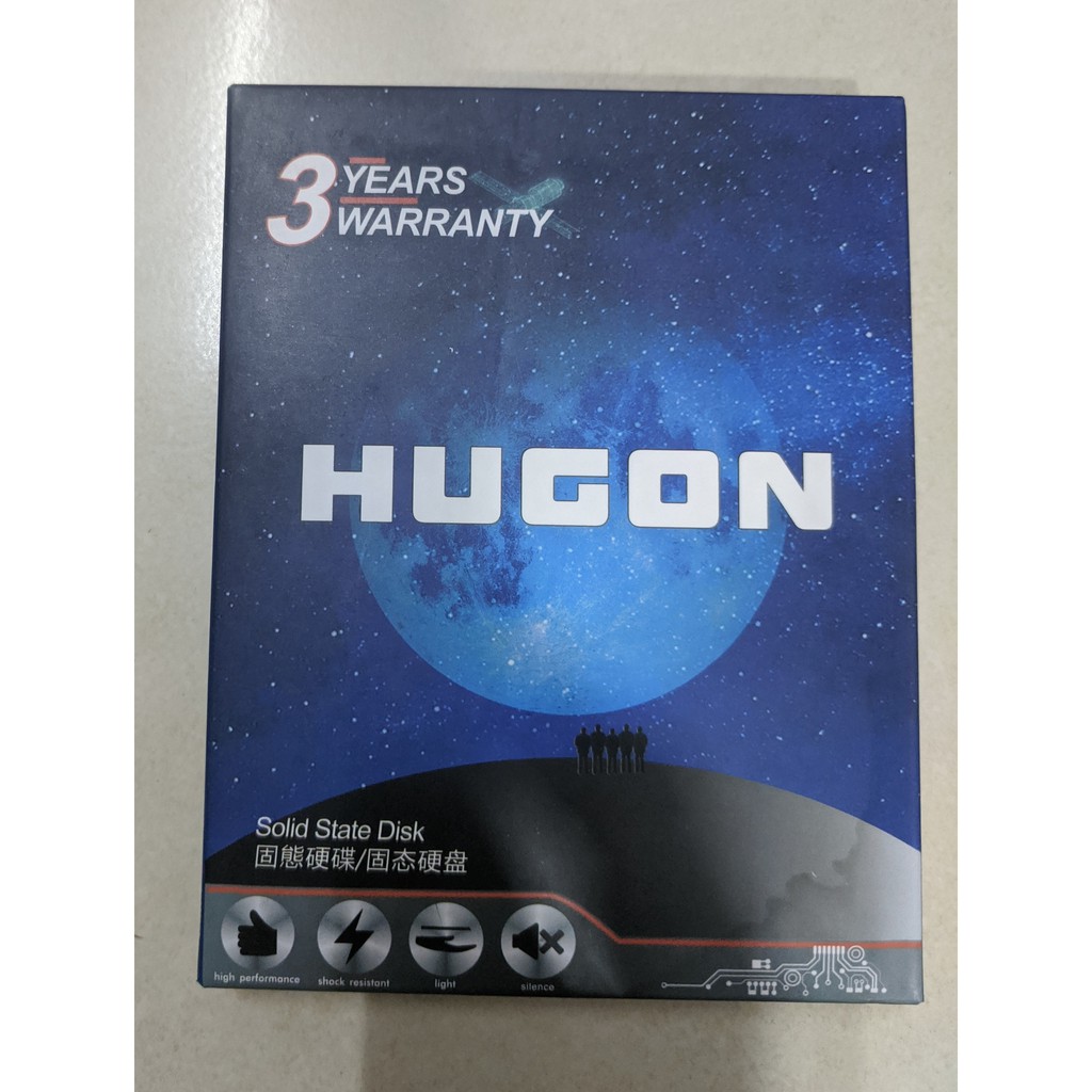 Ổ cứng SSD Hugon 120GB SATA III 2.5 inch - Bảo hành 36 tháng